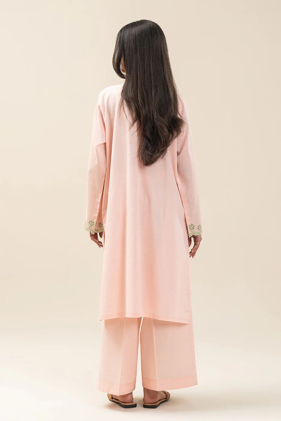 THE LAPT-PUN SUIT 2 PIECE EMBROIDERED NEON NEPS SUIT (PRET)